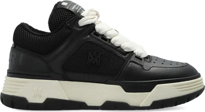 MA-1 mesh-panelled lace-up sneakers