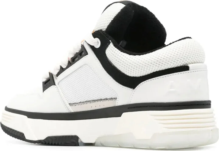 MA-1 panelled leather sneakers - Image 3