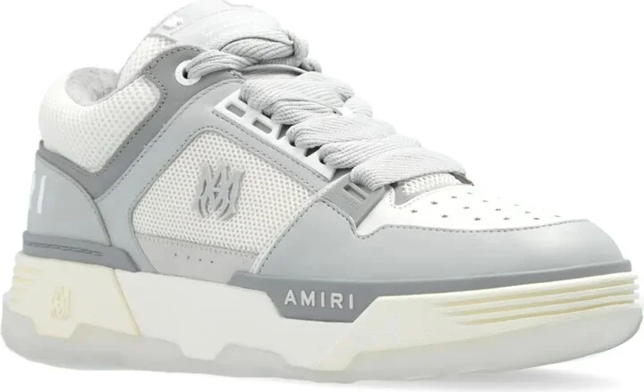 MA-1 panelled leather sneakers - Image 2