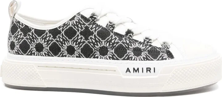 MA jacquard low sneakers