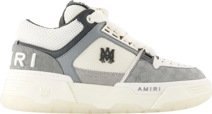 Ma Quad Nubuck Ma-1 Sneakers - Amiri - Leather - Grey
