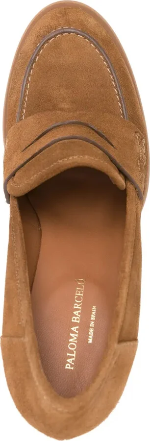 Mabel 125mm suede pumps - Image 4