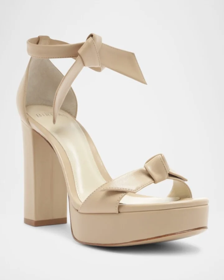 Mabeleh Leather Platform Sandals - Image 2