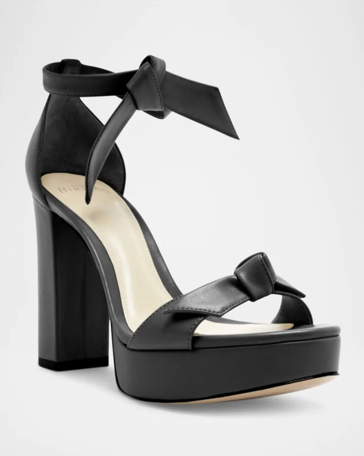 Mabeleh Leather Platform Sandals - Image 2