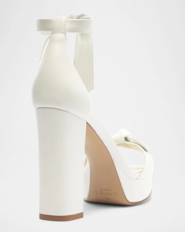 Mabeleh Leather Platform Sandals - Image 3