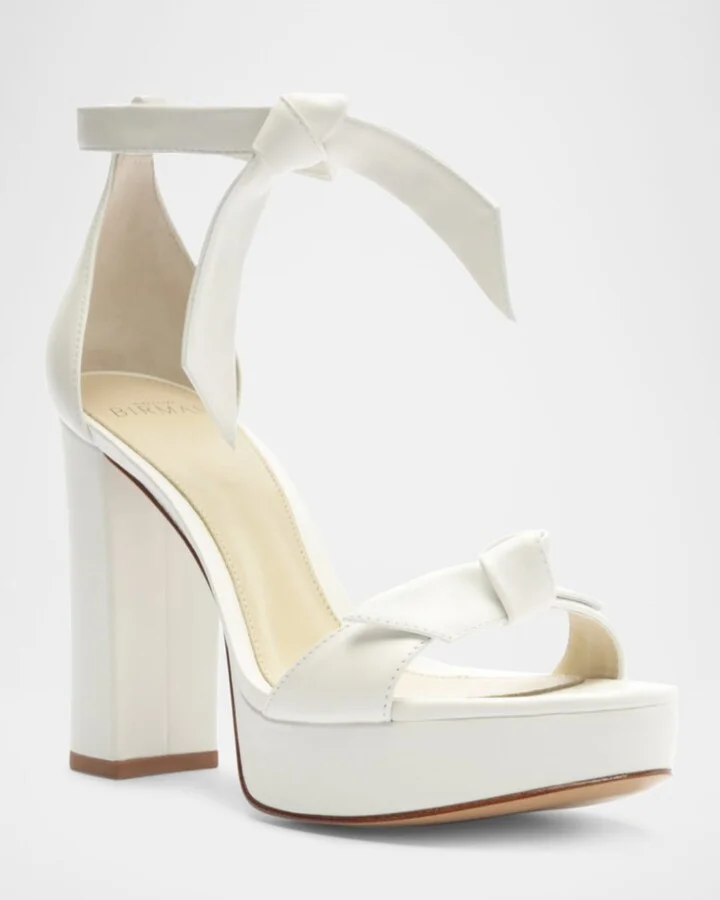 Mabeleh Leather Platform Sandals - Image 4