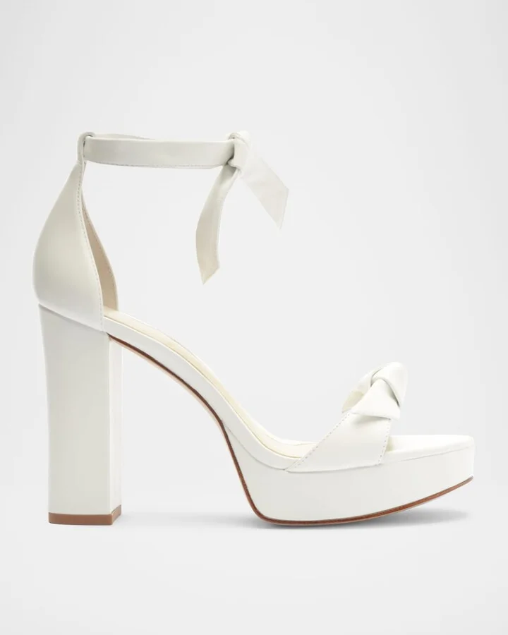 Mabeleh Leather Platform Sandals