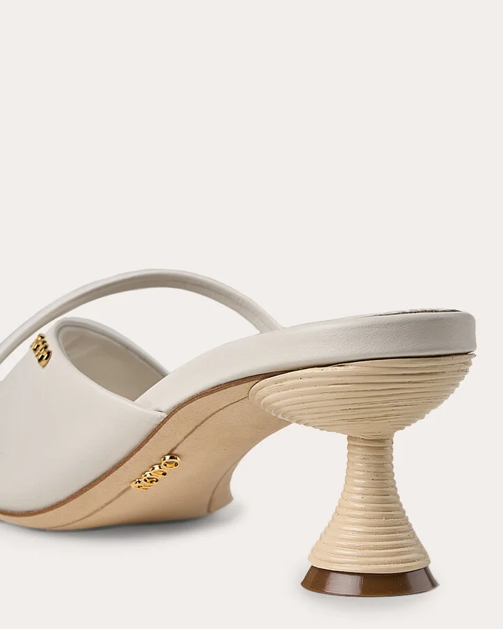 Mabella 55 Asymmetric Leather Sandal - Image 4