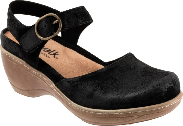 Mabelle Ankle Strap Platform Clog