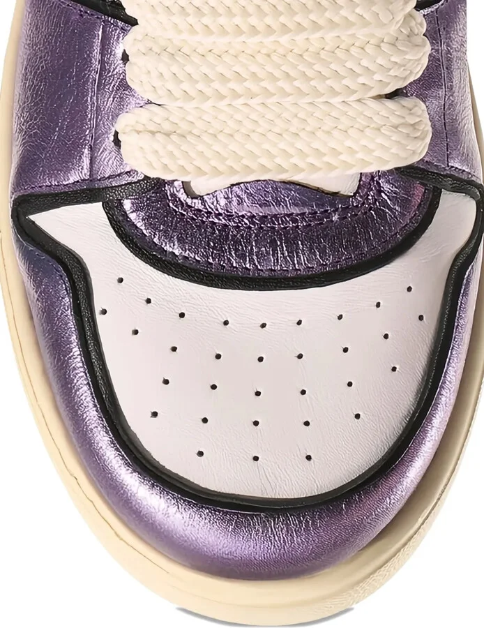 Macba Seven leather lace-up sneakers - Image 3