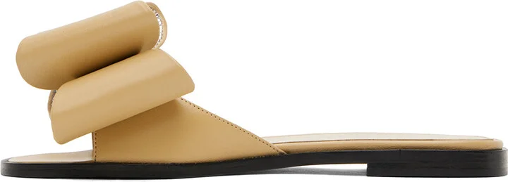 MACH & MACH Beige 'Le Cadeau' Sandals - Image 3
