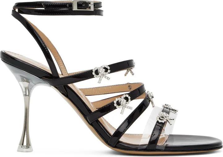 MACH & MACH Black Camille 95 Heels
