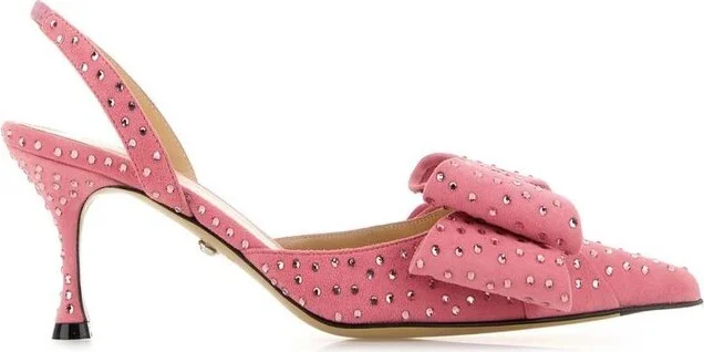 Mach & Mach Bow Slingback Pumps