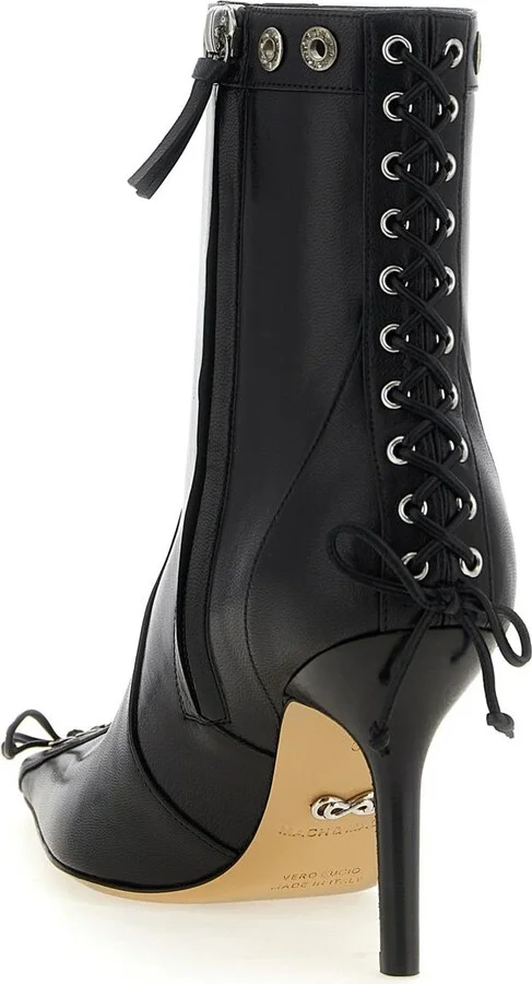 Mach & Mach 'Crystalized Corset' Ankle Boots - Image 3