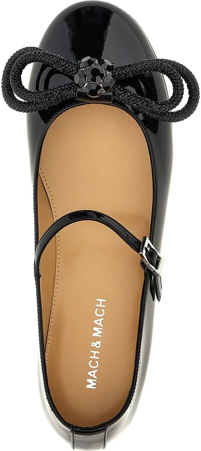 Mach & Mach 'Double Bow' Ballet Flats - Image 4