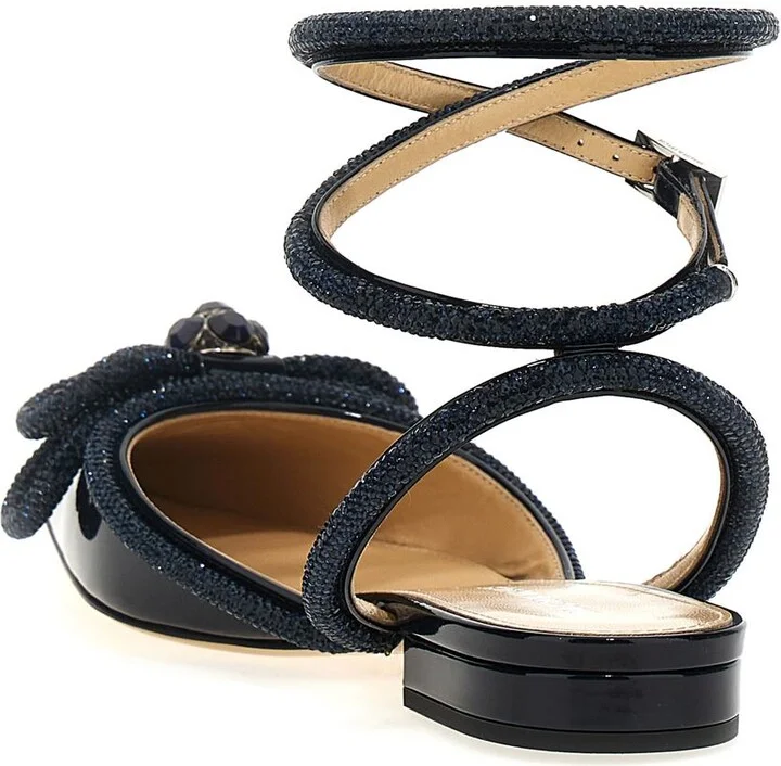 Mach & Mach 'Double Bow' Ballet Flats - Image 3