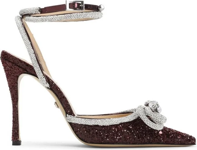 Mach & Mach Embellished Bow Pumps