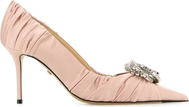 Mach & Mach Embellished Pointed-Toe Pumps
