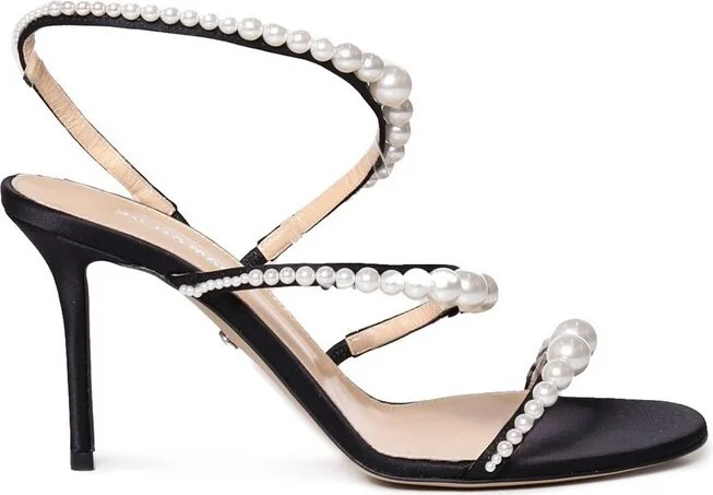 Mach & Mach Embellished Strap Sandals