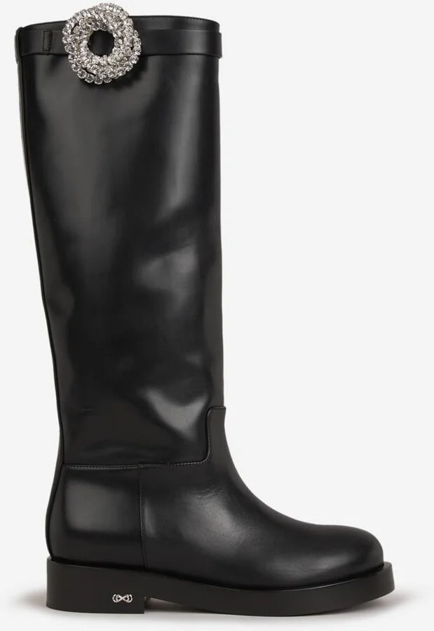 Mach & Mach Galaxy Leather Boots