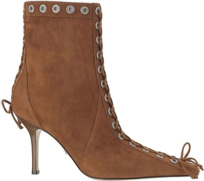 Mach & Mach Lace-Up Boots