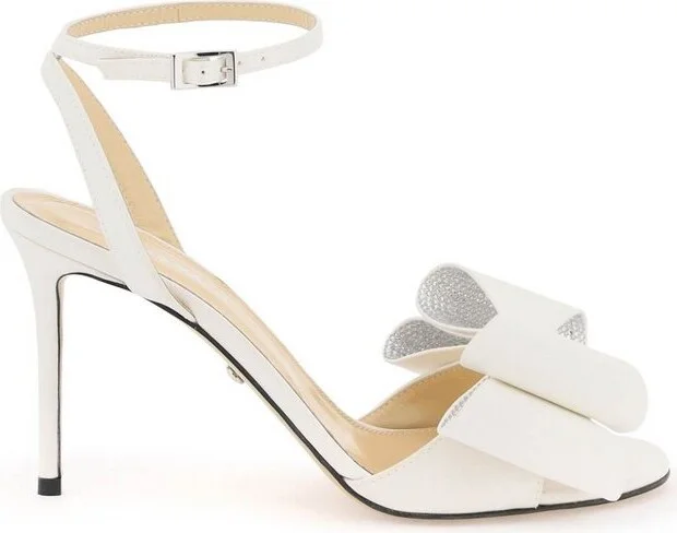 Mach & Mach Le Cadeau Double-Bow Sandals