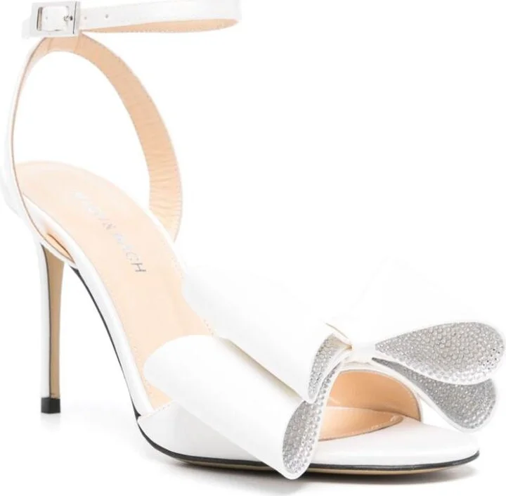 Mach & Mach Le Cadeau Satin Pumps - Image 4