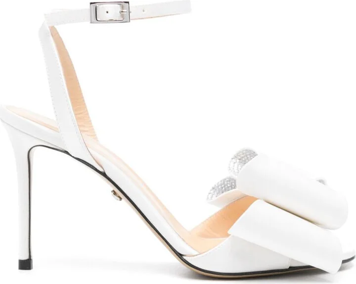 Mach & Mach Le Cadeau Satin Pumps