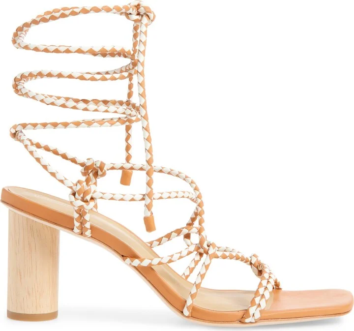 Macie Corded Ankle Tie Sandal - Image 4