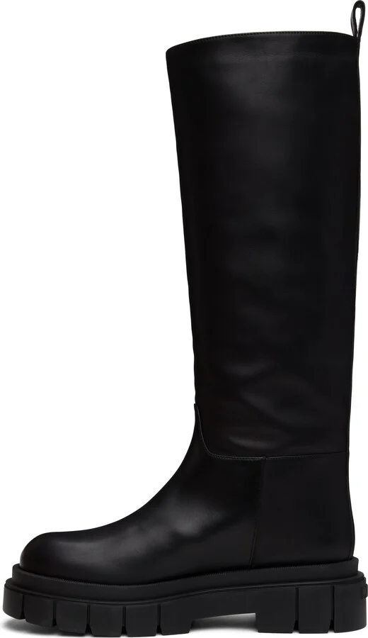 MACKAGE Black Commander Tall Boots - Image 3