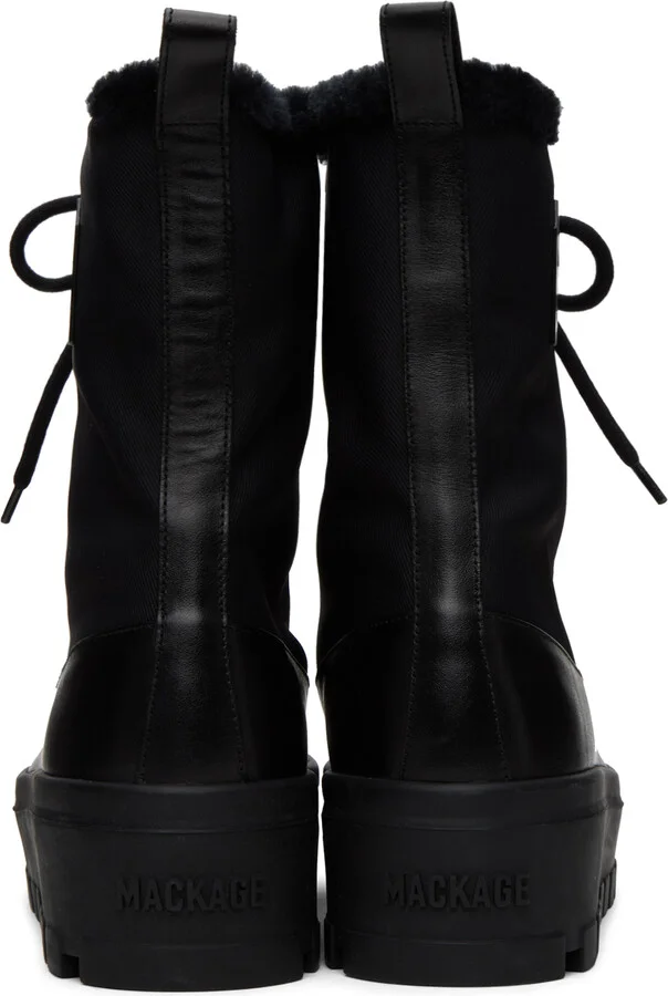 MACKAGE Black Hero Boots - Image 2