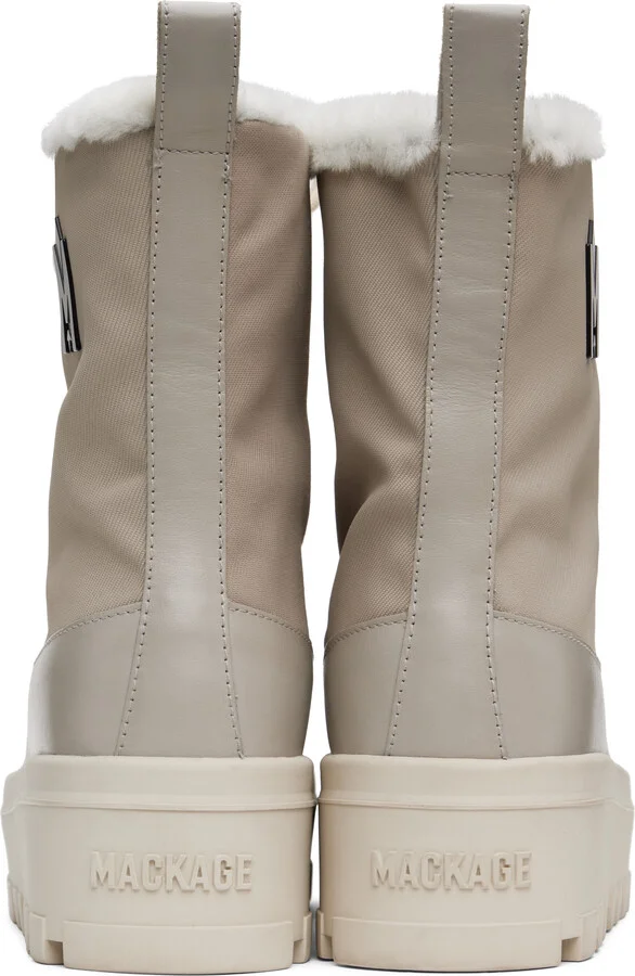 MACKAGE Gray Hero-W Boots - Image 2