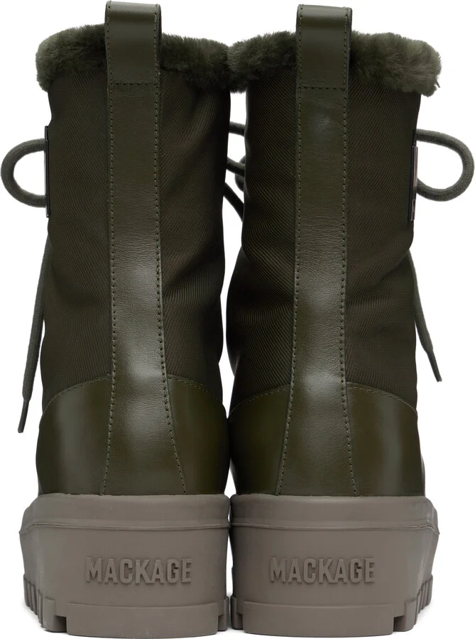 MACKAGE Khaki Hero-M Boots - Image 2