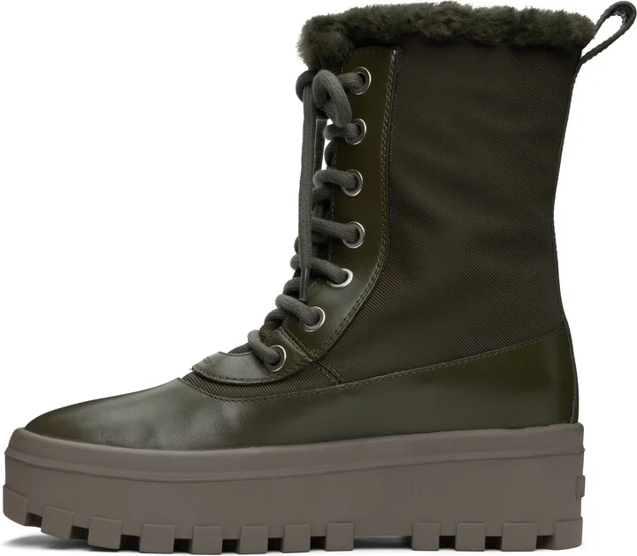 MACKAGE Khaki Hero-W Boots - Image 3