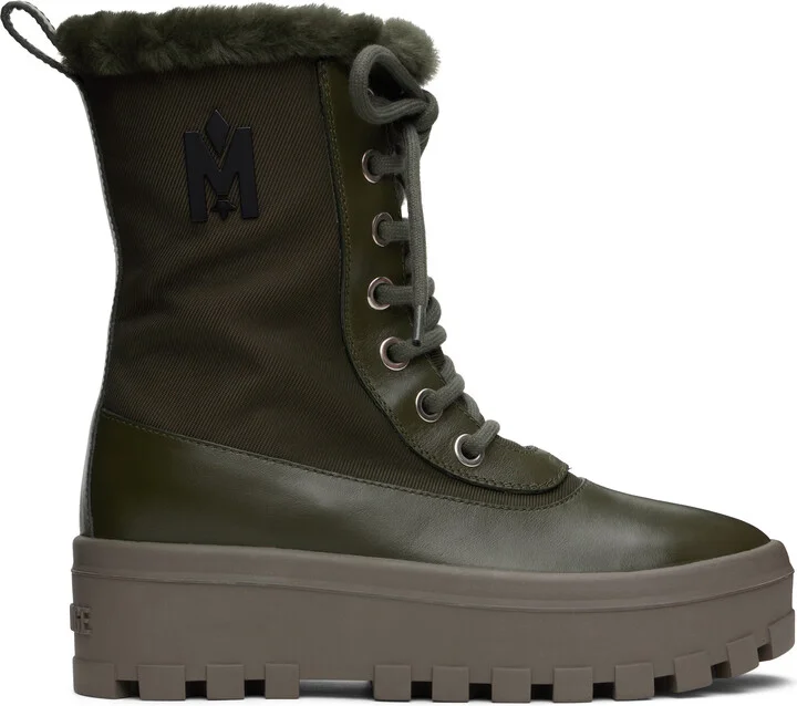 MACKAGE Khaki Hero-W Boots
