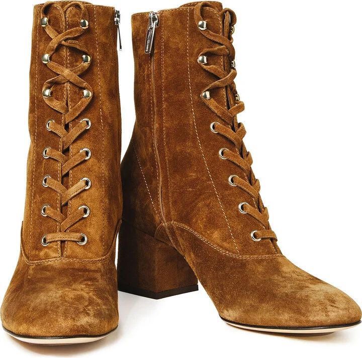 Mackay lace-up suede ankle boots - Image 2