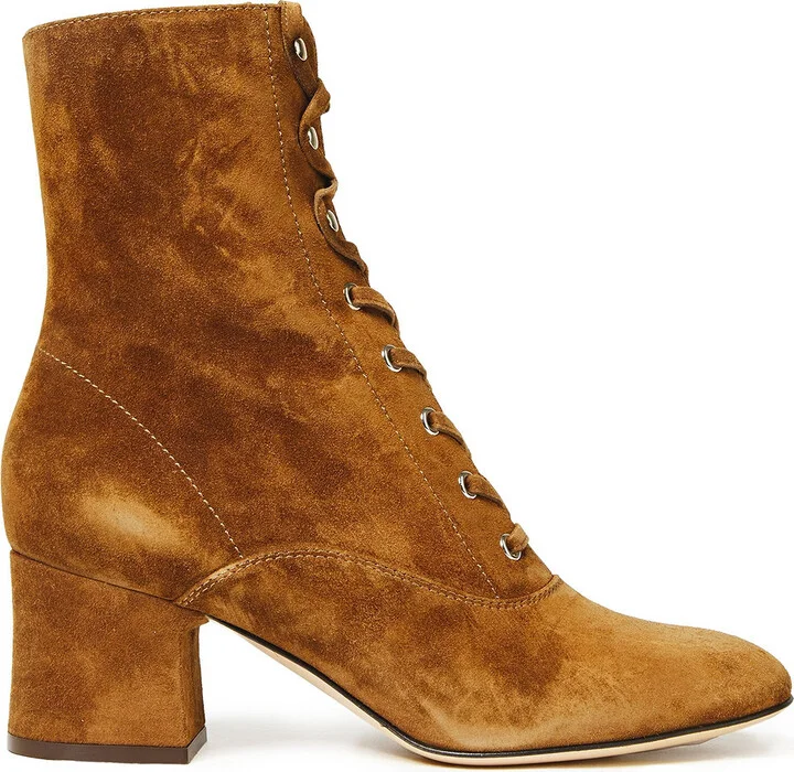 Mackay lace-up suede ankle boots