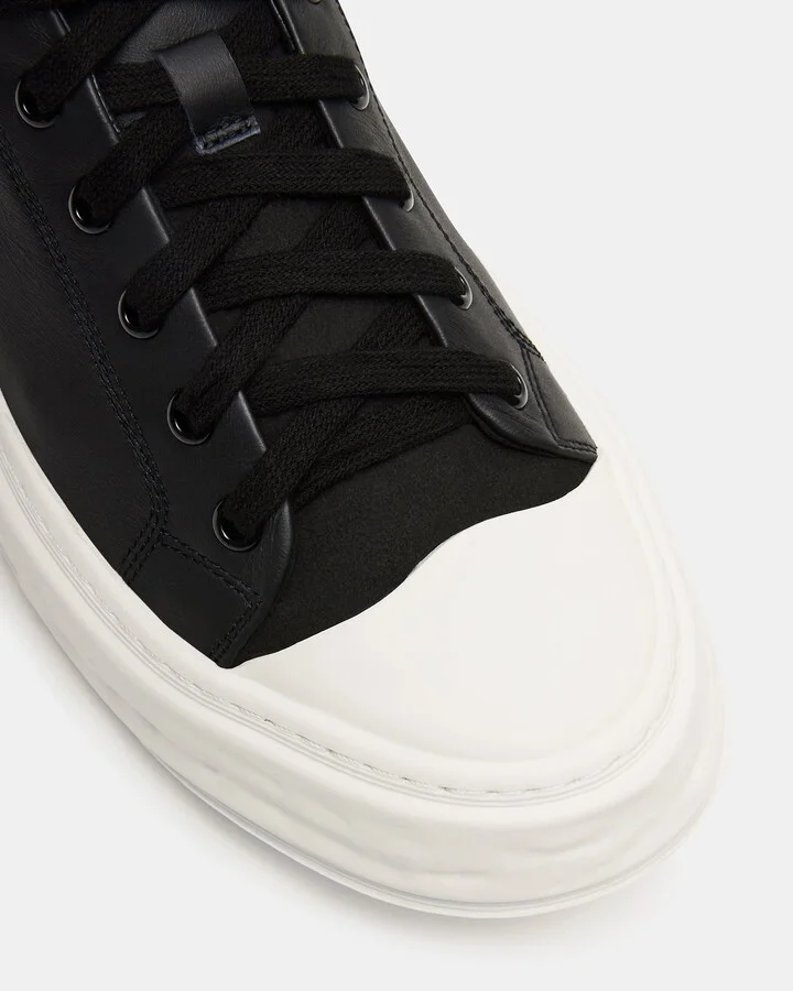 Macrae Black Leather - Image 3