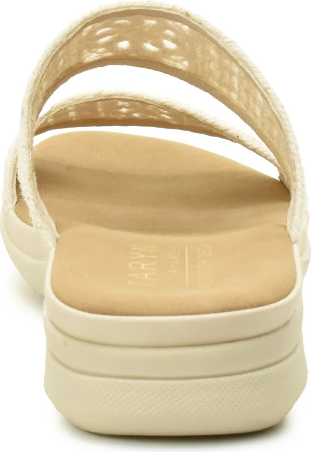 Macramé Double Band Slide Sandal - Image 4