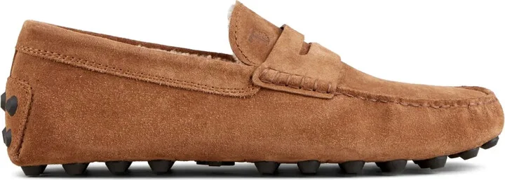 Macro 52K Gommino shearling loafers