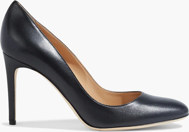 Madame 90 leather pumps