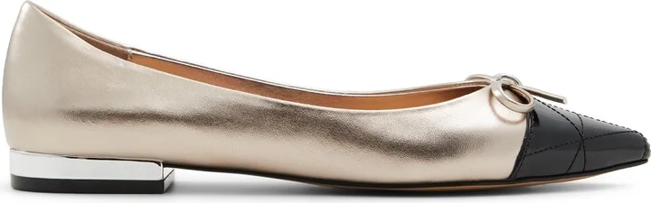 Maddelyn Pointed Cap Toe Flat - Image 4