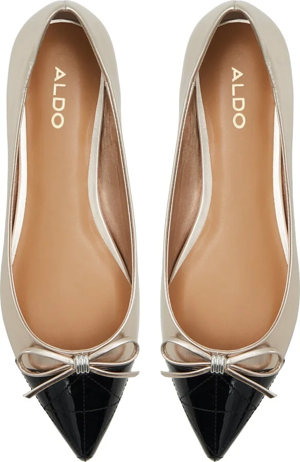 Maddelyn Pointed Cap Toe Flat - Image 5