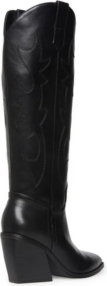 Madden Girl Arizona pull-on tall shaft western boot - Black Pari, Size: - Image 2