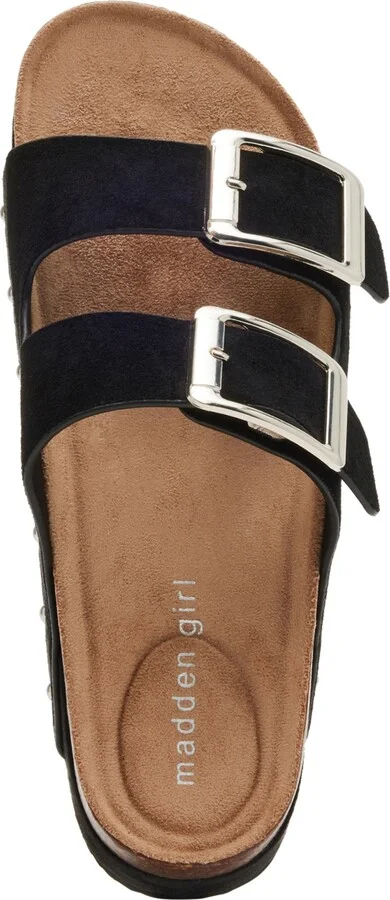 Madden Girl Babes Double-Strap Flatform Footbed Sandals - Image 4