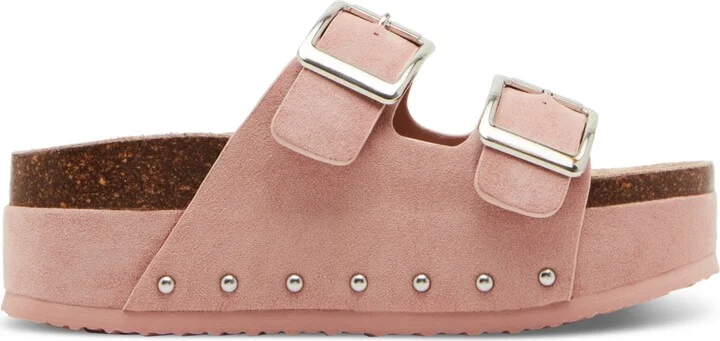 Madden Girl Babes Double-Strap Flatform Footbed Sandals - Image 6