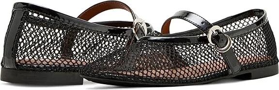 Madden Girl Barely Women's Flat Shoes Black : 8.5 M, Mesh/Rubber