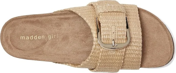 Madden Girl Becca Women's Dress Sandals Natural Raffia : 10 M, Synthetic - Image 2