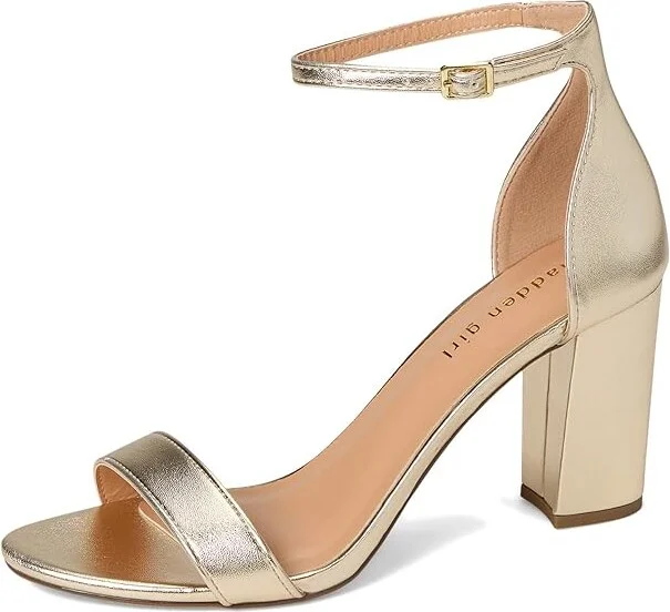 Madden Girl Beella Women's Shoes Gold : 6 M, Synthetic - Image 5
