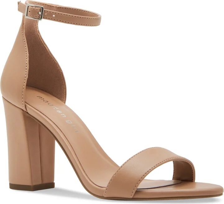Madden Girl Bella Two-Piece Block Heel Sandals